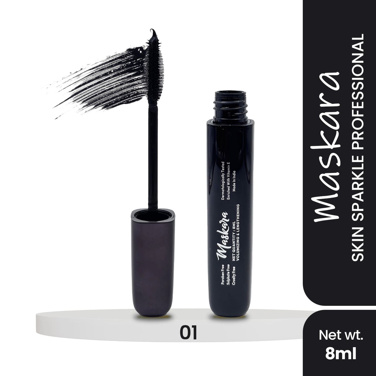 Skin Sparkle Volumizing & Lengthening Mascara