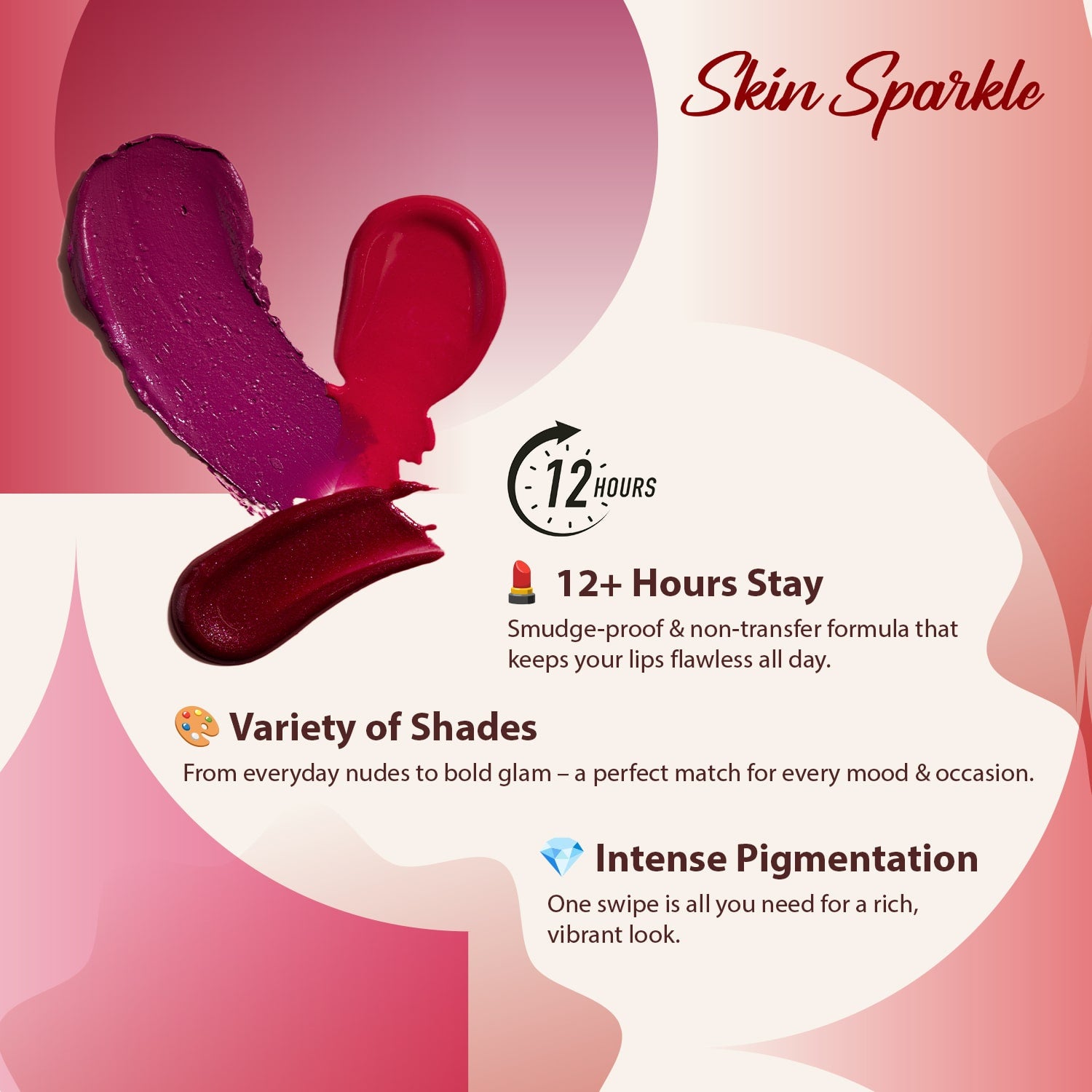 Skin Sparkle Professional Smooth Matte Lipstick