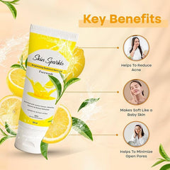 Skin Sparkle Lemon Facewash