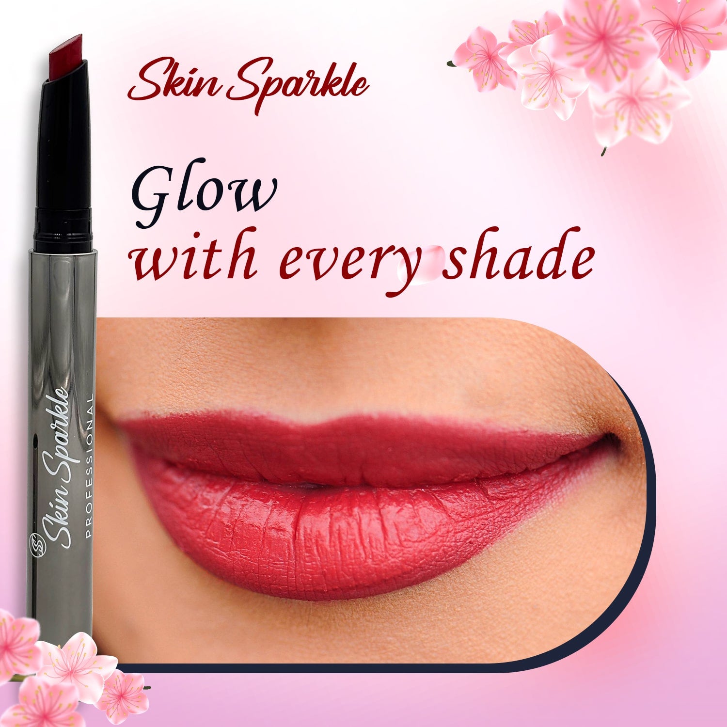 Skin Sparkle Professional Smooth Matte Lipstick