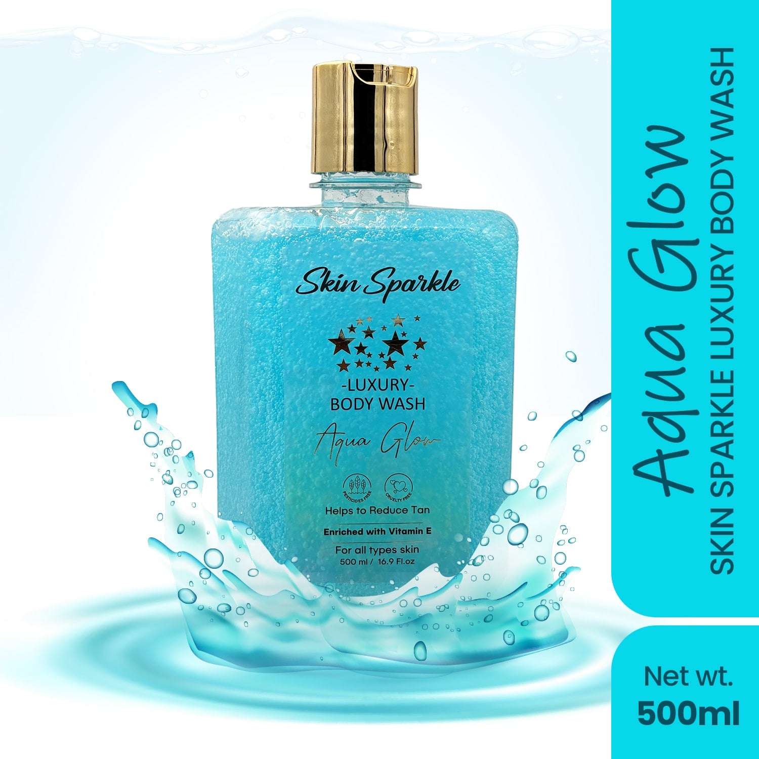 Skin Sparkle Luxury Body Wash 500ml