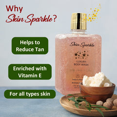 Skin Sparkle Luxury Body Wash 500ml