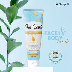 Skin Sparkle Face & Body Milk Scrub