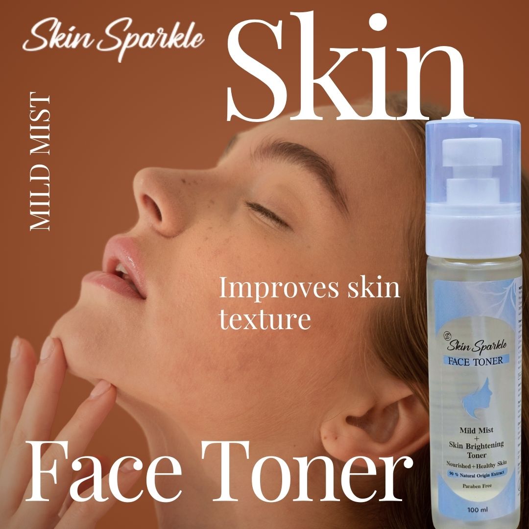 Skin Sparkle Brightening Toner – Hydrating Mist, 100 ml