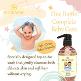 FLORAYNE Baby Body Wash + Shampoo