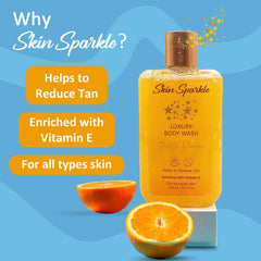 Skin Sparkle Luxury Body Wash 250ml