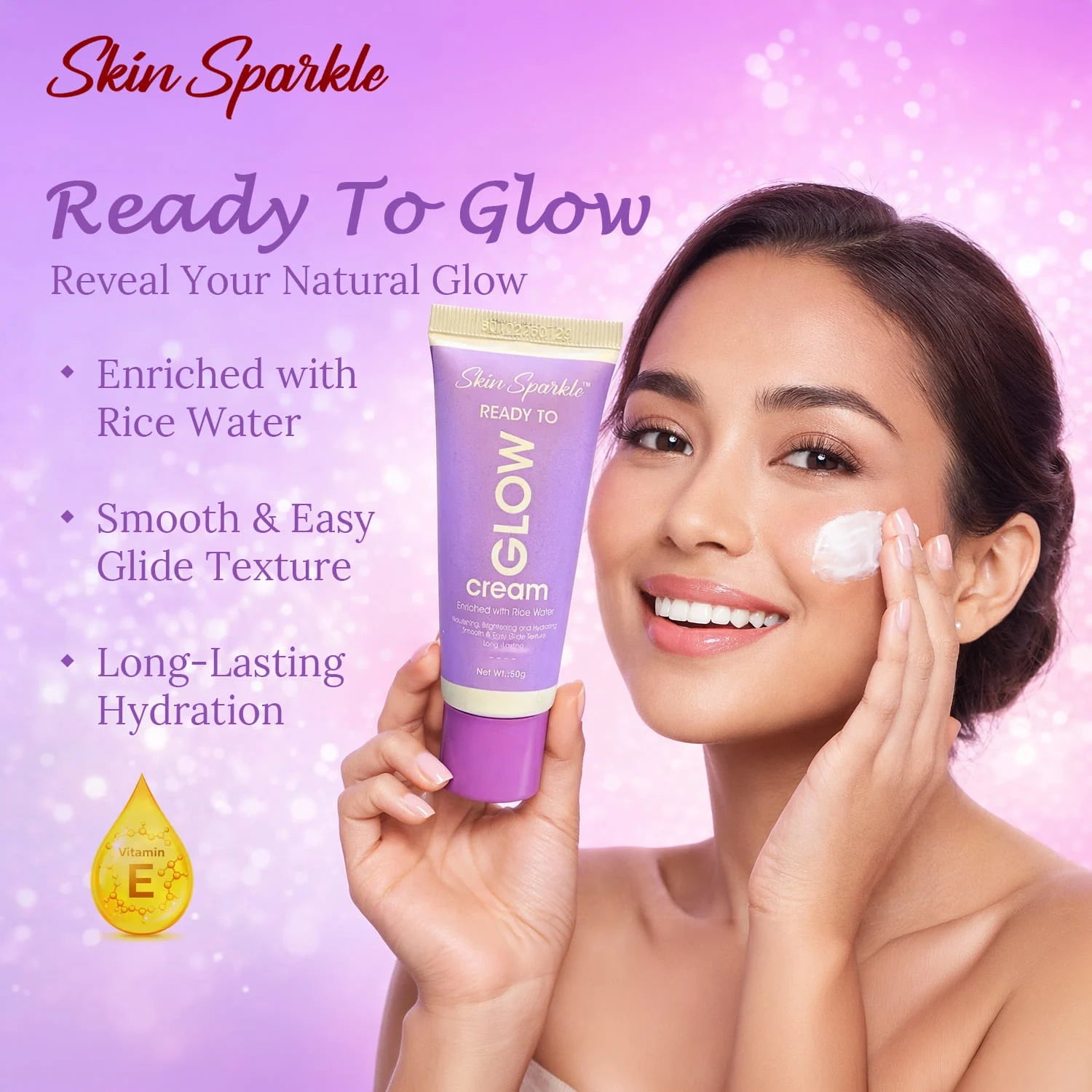Skin Sparkle Ready To Glow Cream