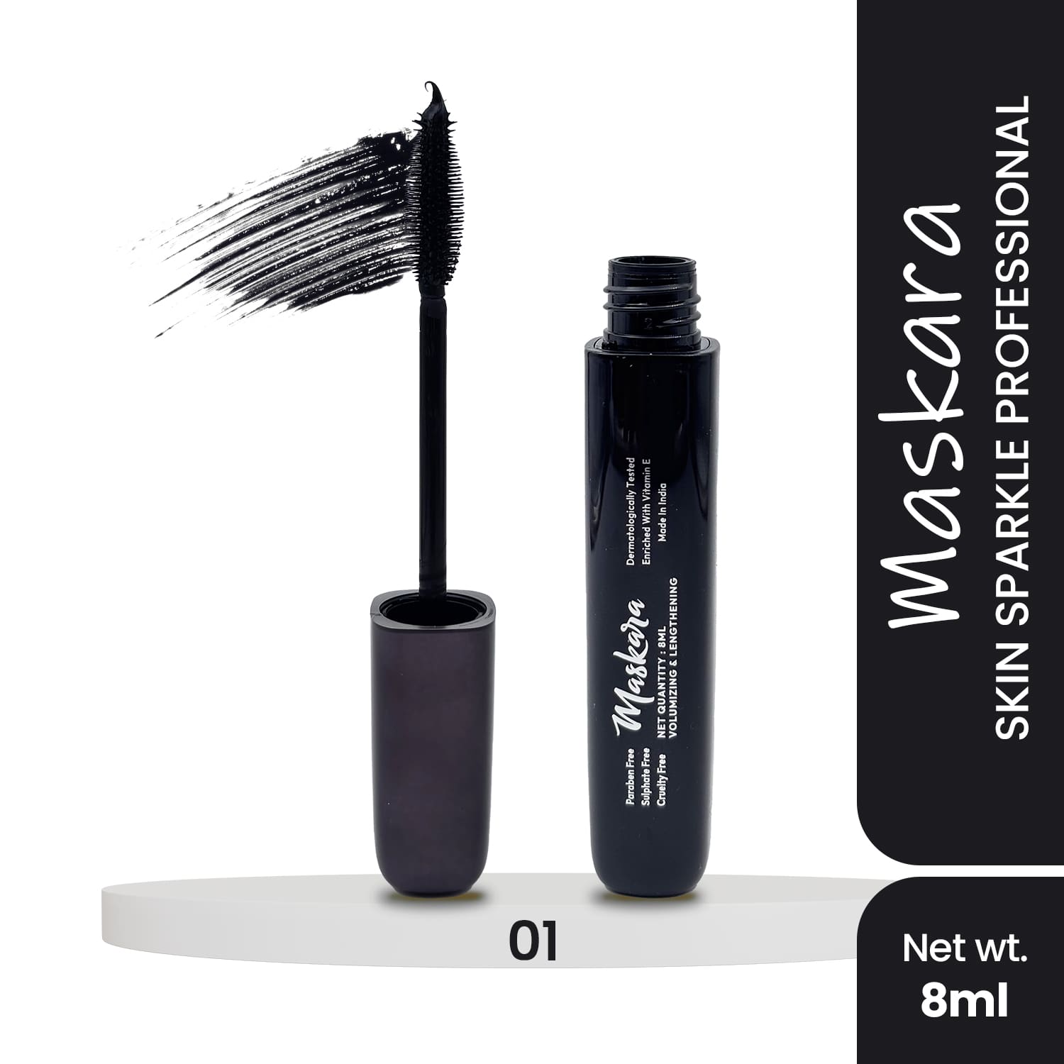 Skin Sparkle Volumizing & Lengthening Mascara