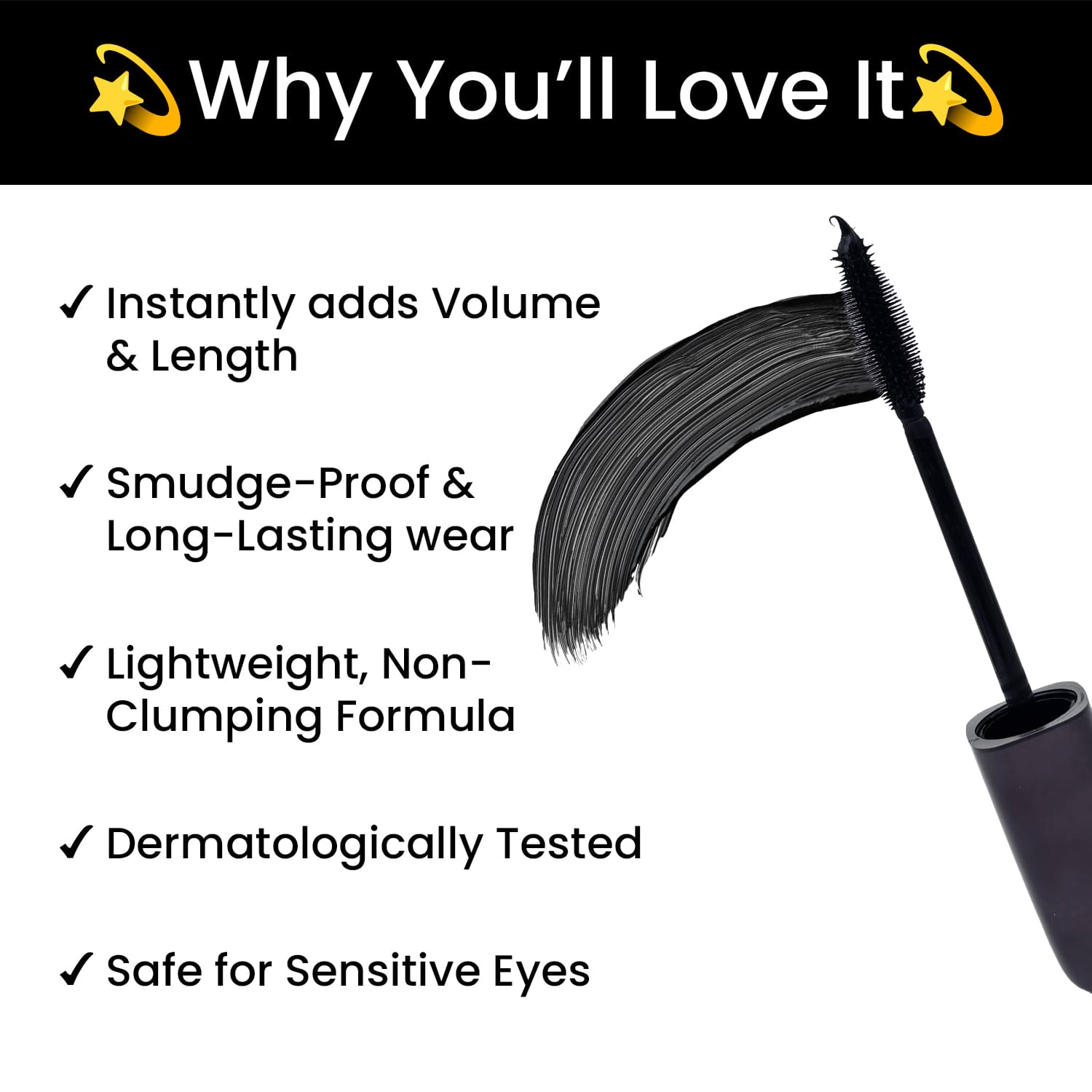 Skin Sparkle Volumizing & Lengthening Mascara