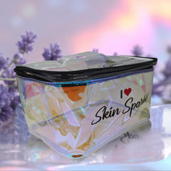 Skin Sparkle Holographic Cosmetic Bag