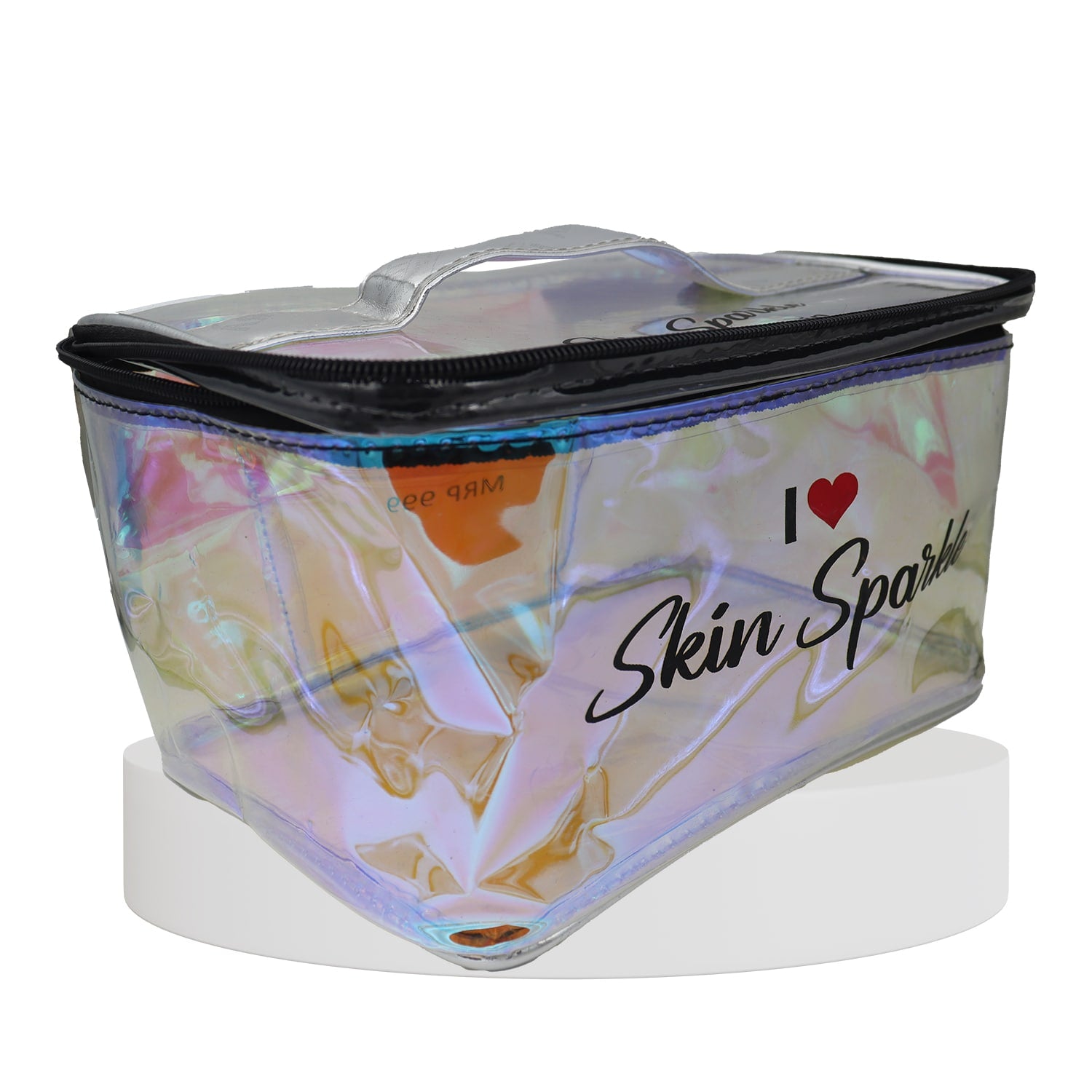 Skin Sparkle Holographic Cosmetic Bag