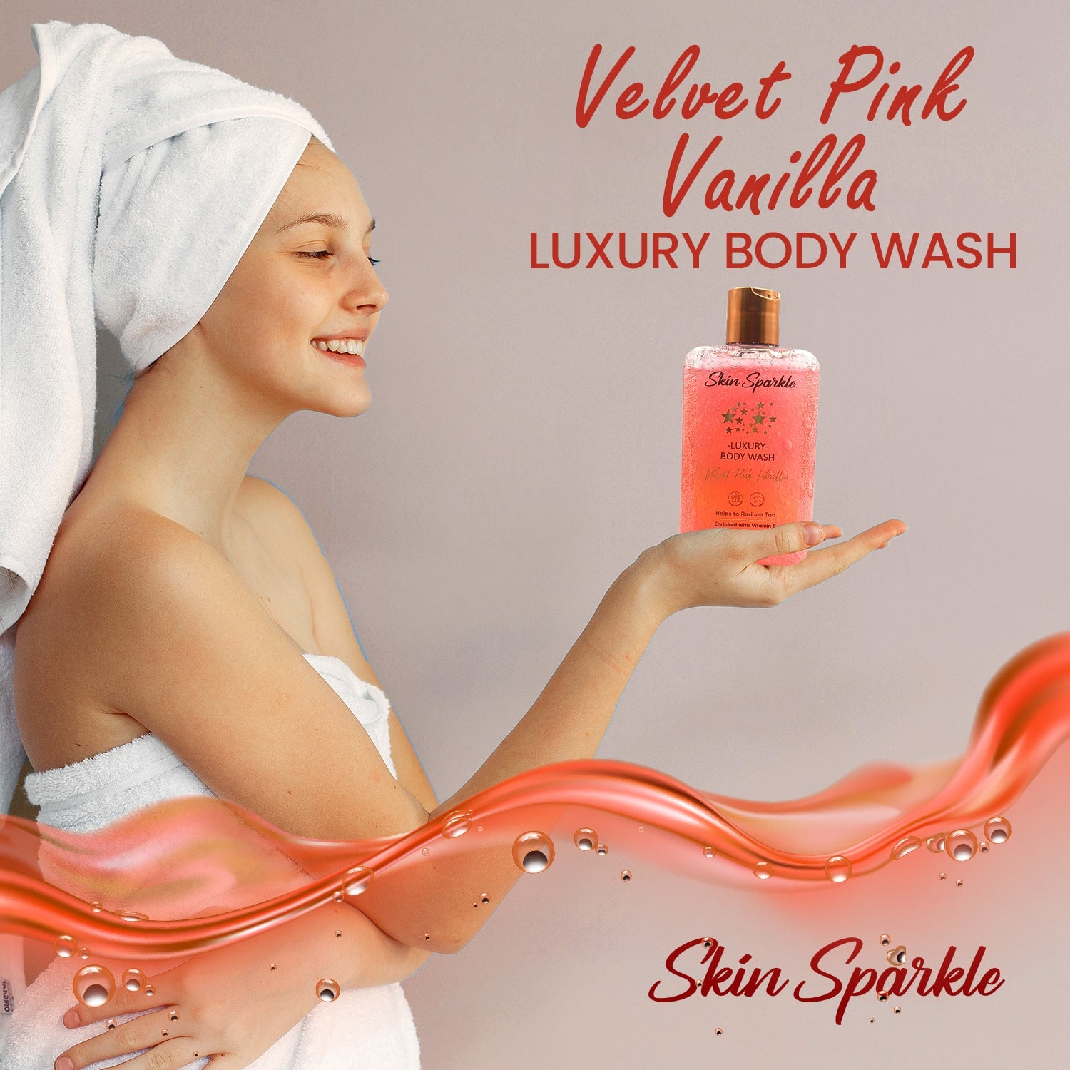 Skin Sparkle Luxury Body Wash 250ml