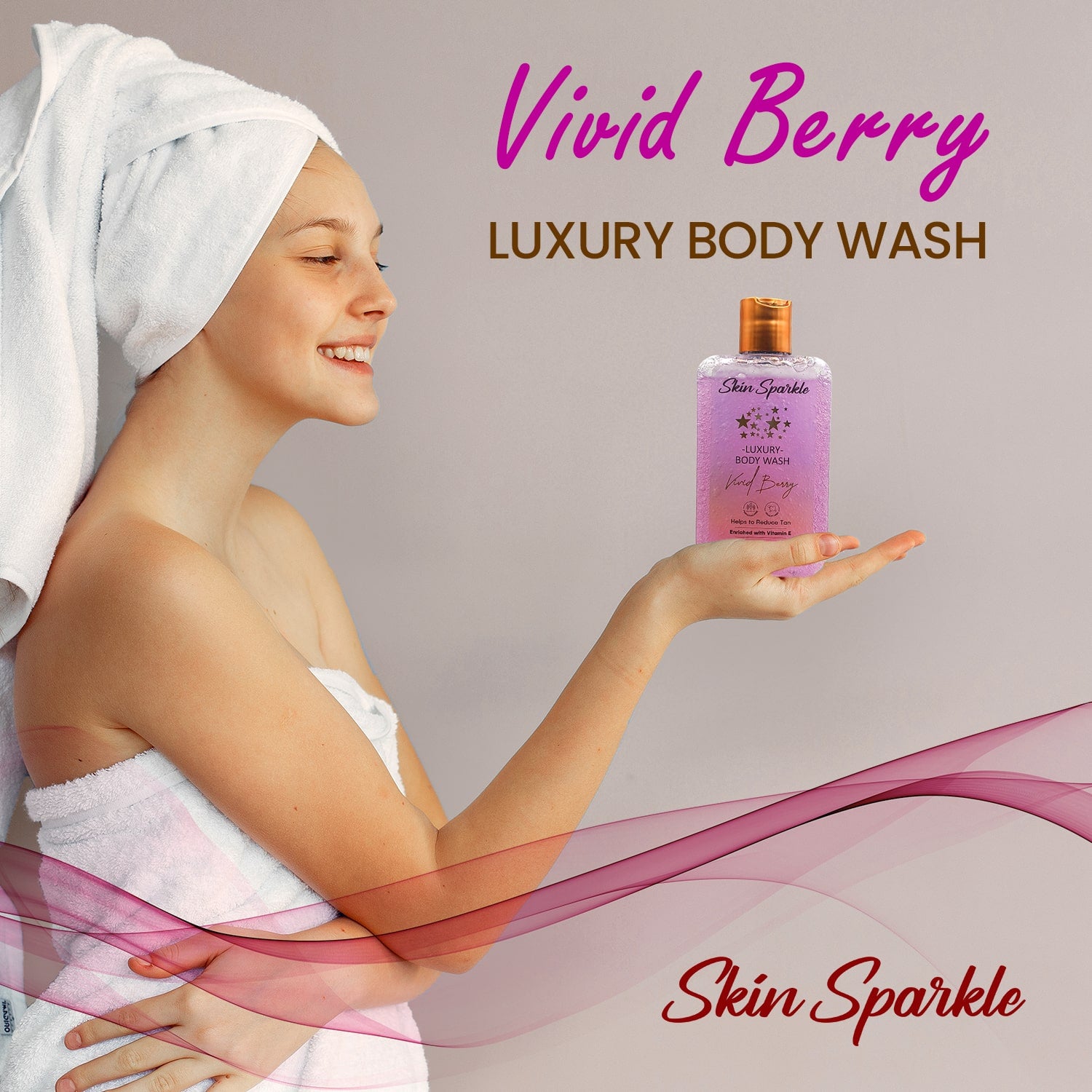 Skin Sparkle Luxury Body Wash 250ml