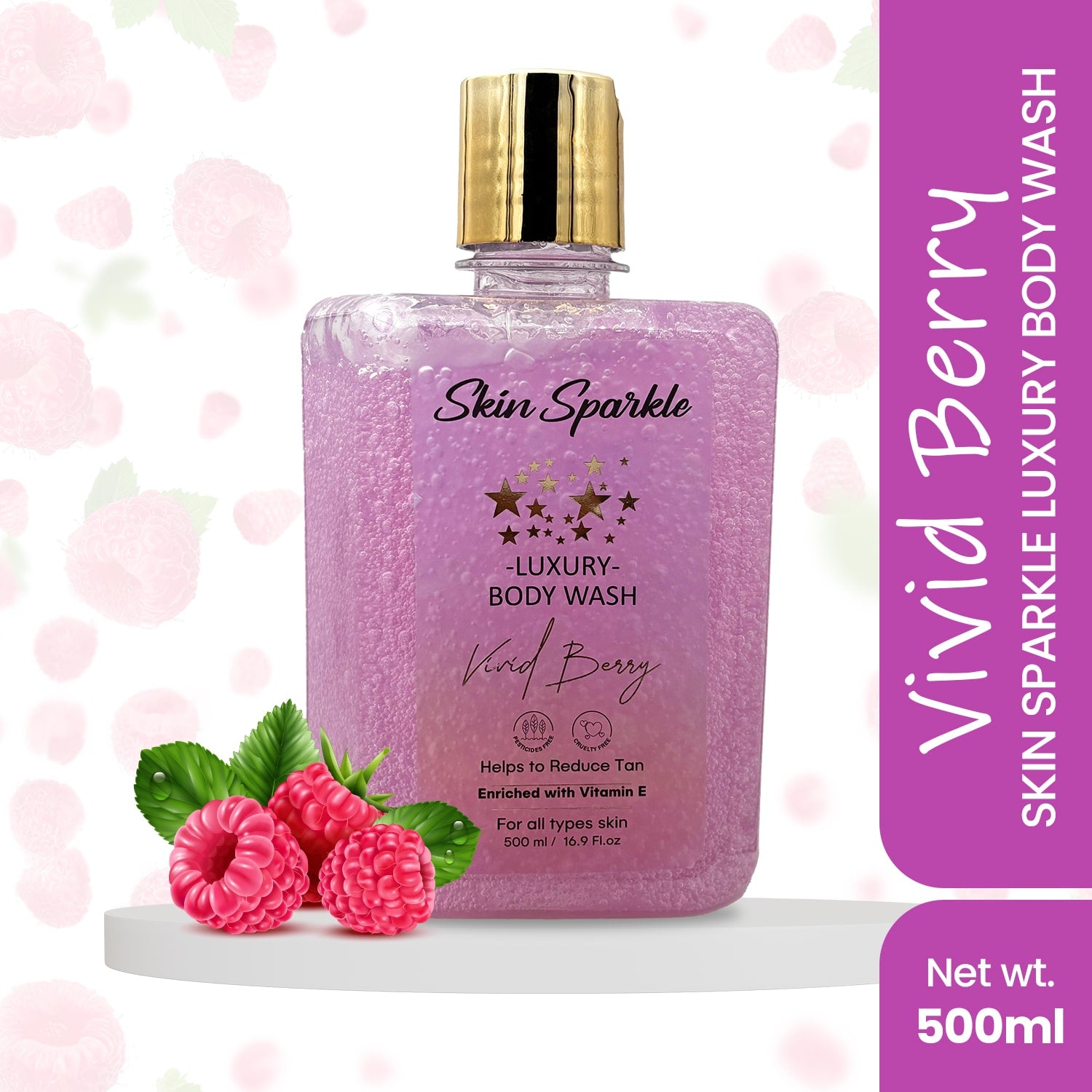 Skin Sparkle Luxury Body Wash 500ml