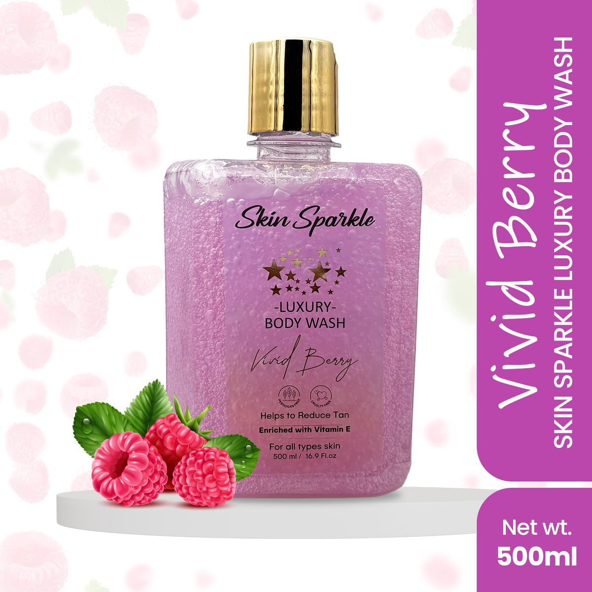 Skin Sparkle Luxury Body Wash 500ml
